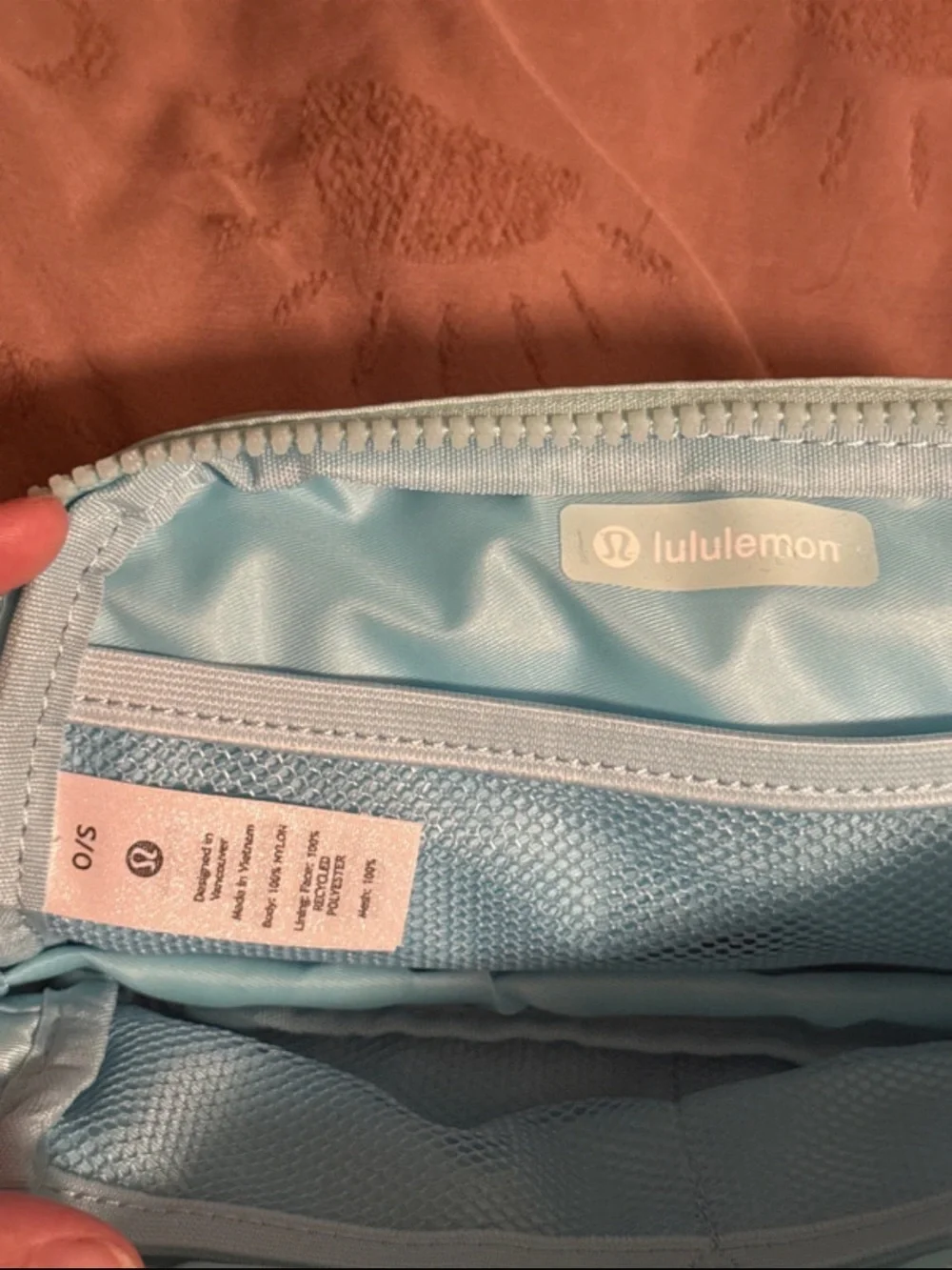 lululemon athletica Everywhere Belt Bag Cosmetic Pouch - Light Blue